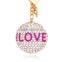 Wholesale New Design Fashion Hot Mini Diamond Ball Crystal Rhinestone Metal Keychain Tourist Souvenirs Keychain KC11669