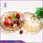 cheap wholesale color charger plates for wedding decorative fruit glass plates