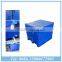 1000L Capacity Rotational molded plastic fish box with insulation material ice fish box