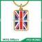 New design custom printing germany flag souvenir giveaway printable keychain