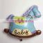 Gaint size baby horse foil balloon for baby shower and toys