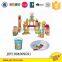 2015 new children wooden toys little garden construction block educational wooden toys