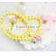 Colorful necklace candy lovely children coat chain hang pendant