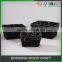 2 pieces set Black Basket For Home Kitchen Storage