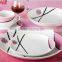 Coupe Shaped 20pcs ceramic dinnerware set porcelain dinner set