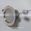 9w golden and silvery color aluminum led ceiling light