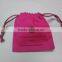black special organic printed cotton shoe bag