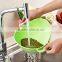 New design Kitchen washing fruits and vegetables Double handle rice colander