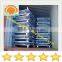 800x800 cheap metal wire mesh rolling cage steel pallet storage cage