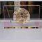Pink Rectangular antique Crystal Table Clock for family