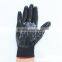 Black Nitrile Coated Gloves Household Chemical
