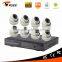 Poe nvr kit with mini dome ip camera 8ch full hd 1080p surveillance camera system