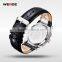 WEIDE Top Sale Famous Brand Men Watch Genuine Leather Strap Watches Waterproof Relogio Dress Men's Wrist Watches Casual WH93011