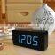 2016 hot sale cheap digital Wooden wood LED Alarm Clock, Wooden Digital Table Clocks For Promotion Gift