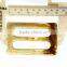 fashion polyester resin trench coat buckles for belt
