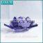 LX-Z148 Crystal clear tealight lotus flower candle holder wholesale