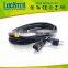 Cables to Go 03134 18 AWG Universal Power Cord for NEMA 5-15P to IEC320C13, Black (10 Feet/3.04 Meters)