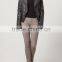 ladies sheep skin leather jacket