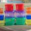 Portion Control Containers Double Set - 14 Pieces - For Weight Loss And Diet Program w/ Lids - Nutrition Guide Included - Measur