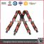 High quality button end custom suspenders