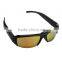 HD1080P Black Gold Lens Audio Video Recorder Bolon Spy Sunglasses Camera