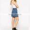 2015 regular fit high waisted school girls mini skirt JXH464