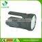 ABS material hand crank dynamo flashlight 3w led rechargeable flashlight