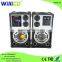 2.0 subwoofer DJ speaker with function USB/SD/FM /EQ professional active stage speaker