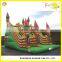 Pirate ship inflatable slide combo /dry slide/ water slide for park party