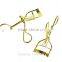 2016 Fashion Eyelashes Curlers Women Wonderful Pro Handle False Eye Lashes Curling Clip Gold Color Beauty Makeup Cosmetic Tool