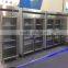 Hot sale cheap price commercial kitchen 4 door stainless steel fridge