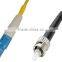 0.9 2.0 3.0mm singlemode 9/125um st-lc pvc jacket fiber optic patch cord pvc jacket