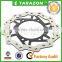 TARAZON brand high strength motorcycle rear brake disc rotor from China