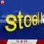 Factory direct sale outdoor stainless steel letter frontlit 3d led sign