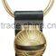 Sleigh Bell With Real Leather Strap Handing on the Door for Christmas Decoration