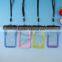 fashionable colorful funny design waterproof mobile phone bag with low price