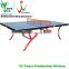Small Rainbow Outdoor table tennis table/SMC Outdoor Ping Pong Table