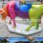 My Dino-C042 Colored fiberglass cow model for sale
