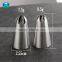 304 Stainless Steel Cake Tips Seamless 6 Or 8 Tooth Crowded Spot-billed Cake Icing Nozzles