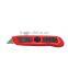 Zinc-Aluminium Alloy Rubber Utility Knife,Paper Cutting Knife
