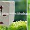 World travel adaptor 13A multi function socket adaptor with Fuse and light