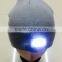 Comfortable Led beanie, custom beanie hat, knit beanie