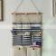 multi-functional carrier bag dangling bag cotton linen jute or blended shopping bag with cartoon design