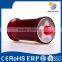 Red LED blinking function flameless memorial white grave candle