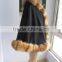 red fox fur cape shawl