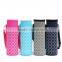 Stylish Top Level Quality Environmental Borosilicate Glass Water Bottle For Custom LOGO Colorful Neoprene Sleeve