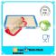 transparent silicone mat,non-stick healthy cooking mat,silicone flat mat