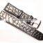 Jranter fantastic design genuine crocodile leather watch strap with beautiful color