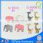 Custom Animal Shape Enamel Logo Plate for Handbag