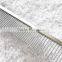 2016 China pet stainless steel combs cleaning dog comb